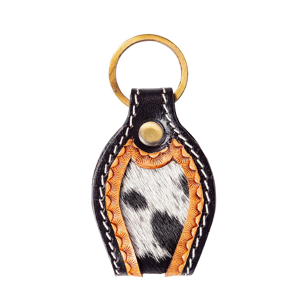 MERITON HAND-TOOLED KEY FOB