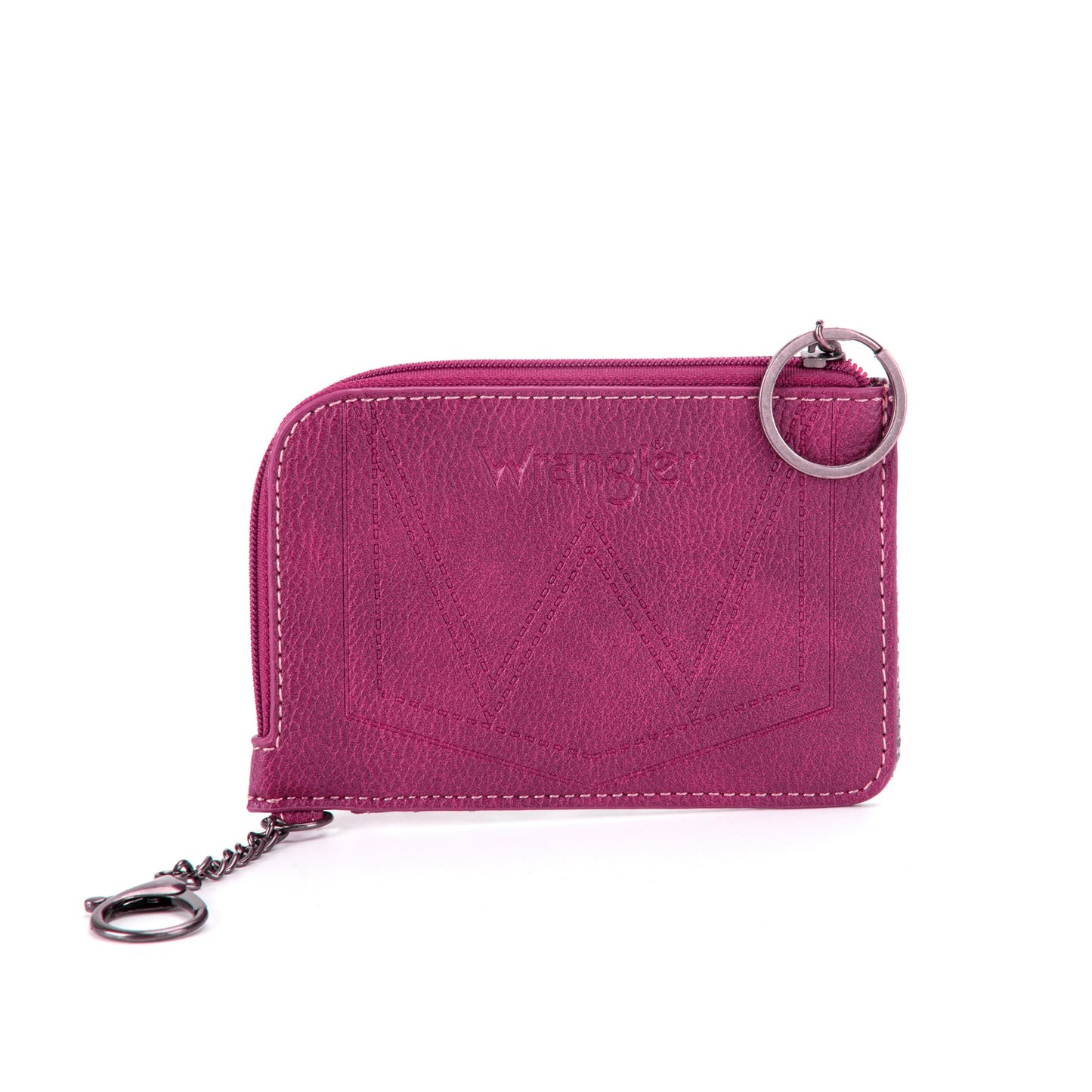 Wrangler Southwestern Art Print Zip Card Case -Hot Pink