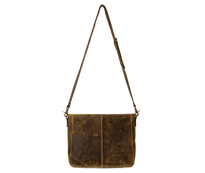 CARLISLE LEATHER HAIRON BAG
