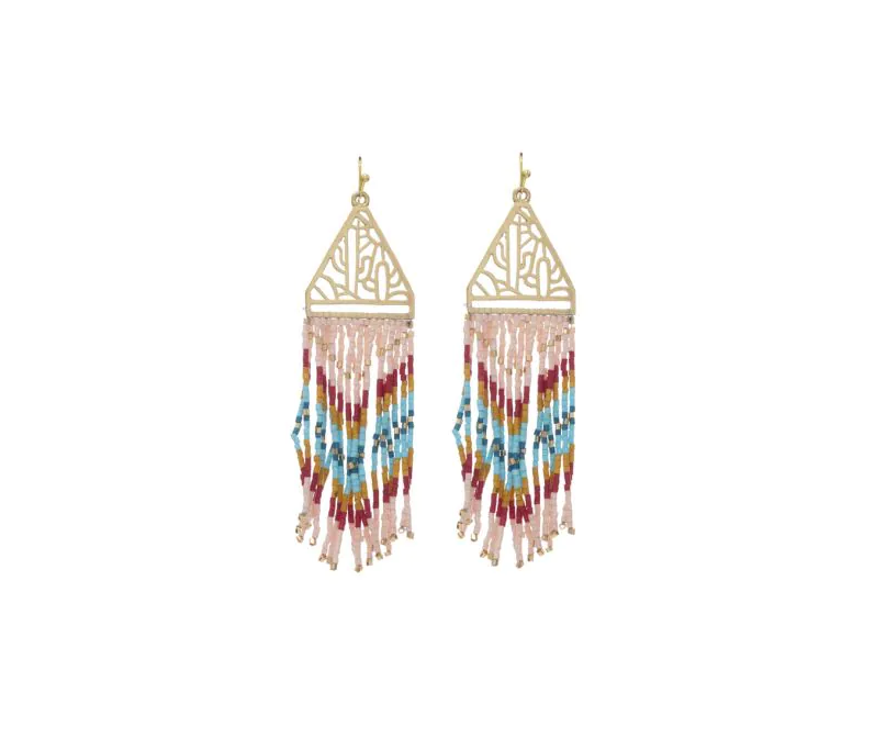 OPEN VISTAS EARRINGS IN PRIMROSE