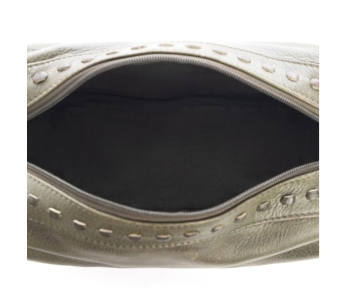 ROFF TRAIL TOILETRIES BAG IN MOSS GREEN