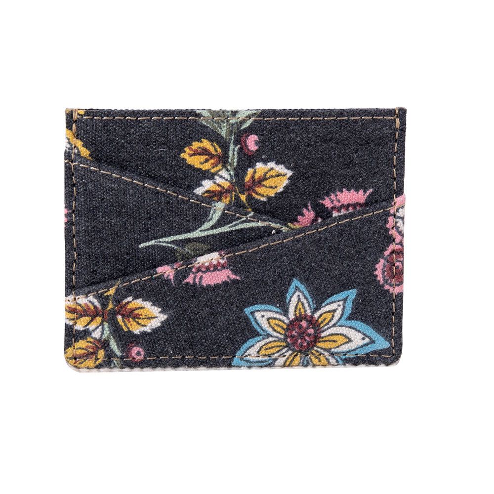 PRAIRIE FLOWER DELIGHT CREDIT CARD HOLDE