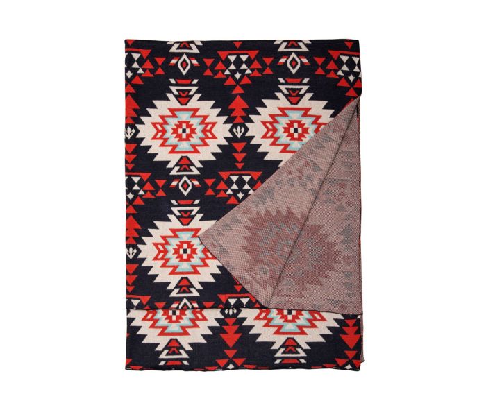 RANDOMIZED AZTEC PRINT THROW