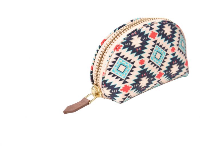 SKY VISIONS HALF ROUND COIN PURSE