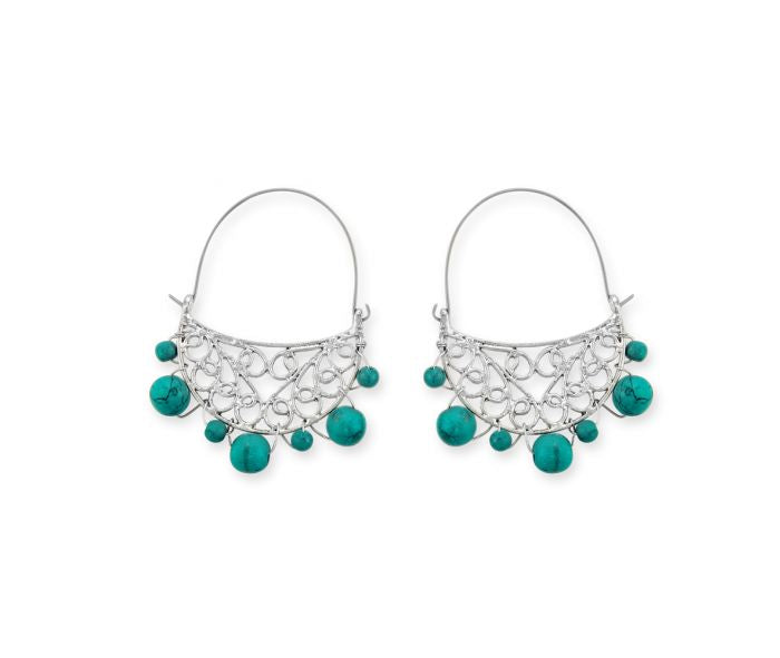SKY SHINE INTRICATE EARRINGS