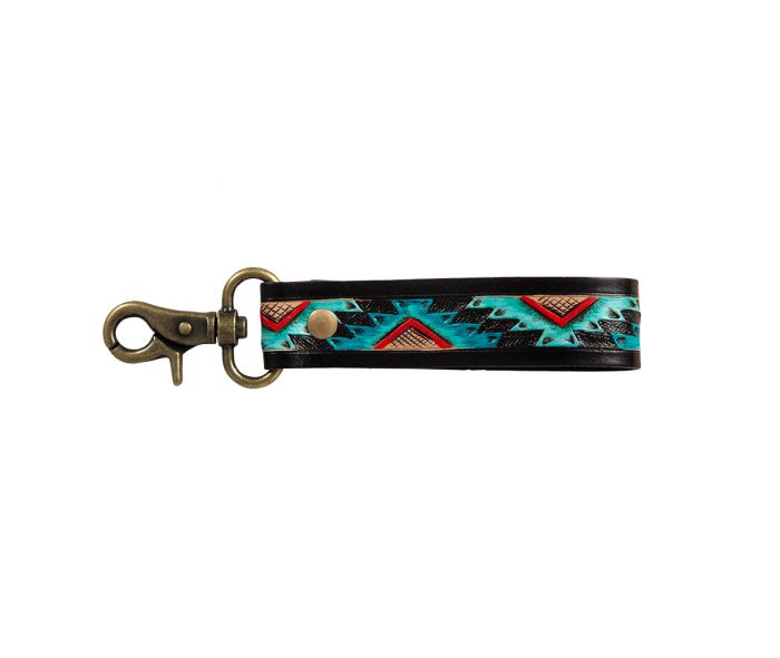 MESA VERDE HAND-TOOLED KEY FOB