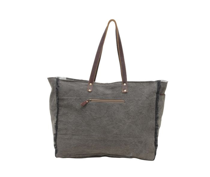 GEOMETRIC PENNY WEEKENDER BAG