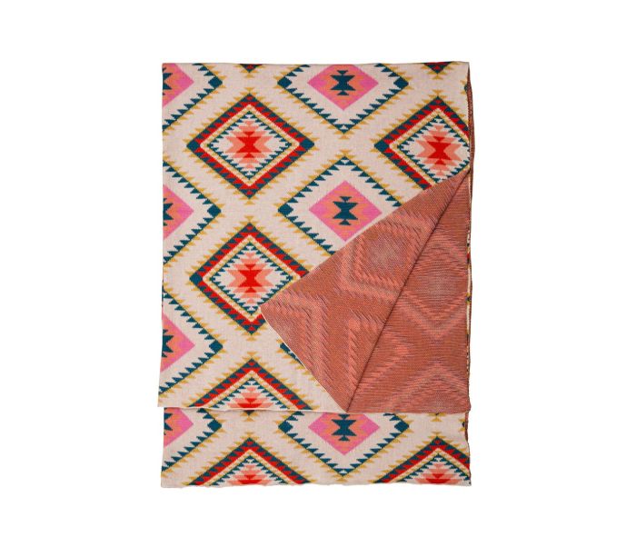 PRINTOMANIA AZTEC PRINT THROW