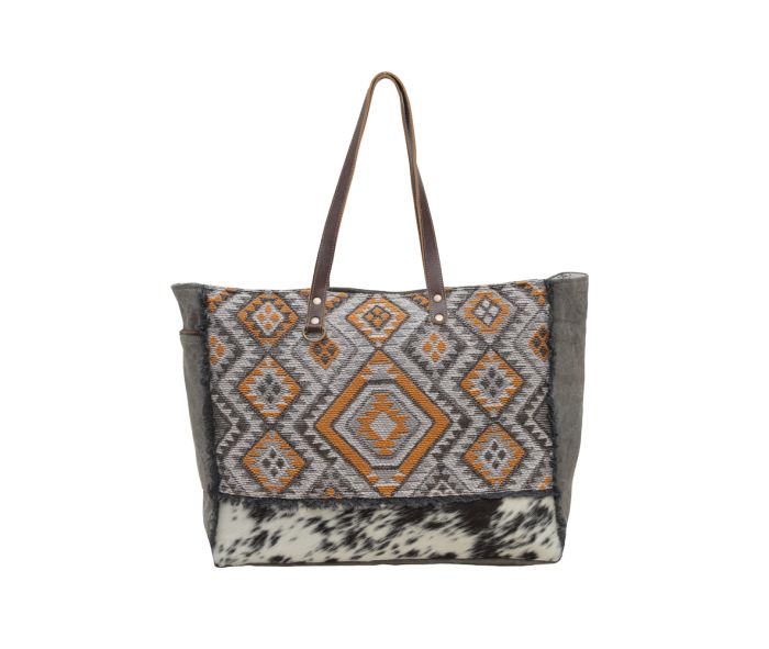 GEOMETRIC PENNY WEEKENDER BAG