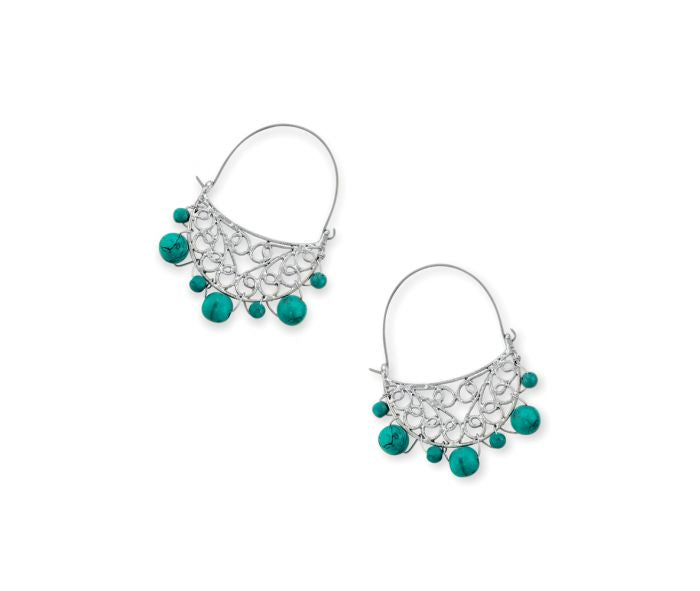 SKY SHINE INTRICATE EARRINGS