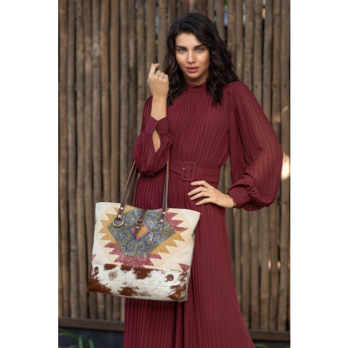 ORANGY BLUSH TOTE BAG