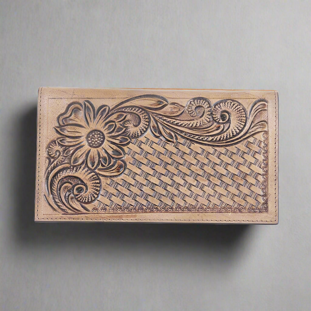 VINTAGE BROWN MENS WALLET