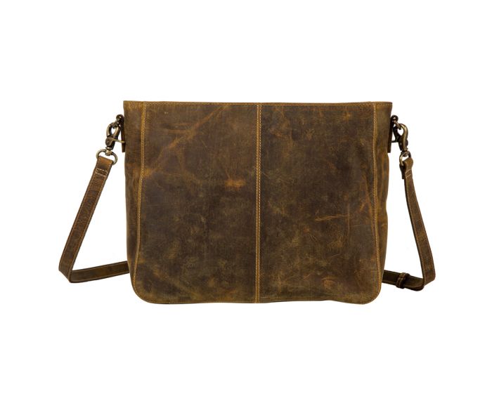 CARLISLE LEATHER HAIRON BAG
