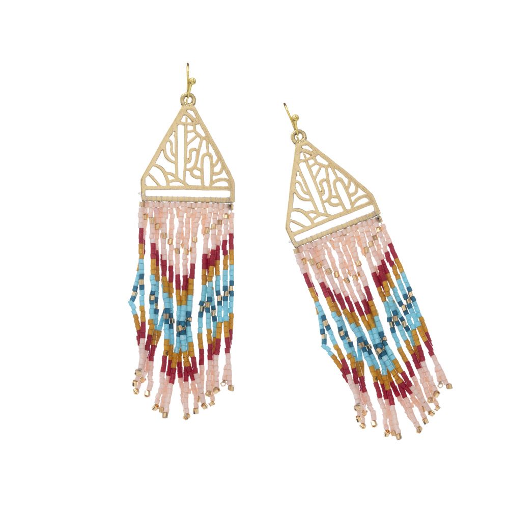 OPEN VISTAS EARRINGS IN PRIMROSE
