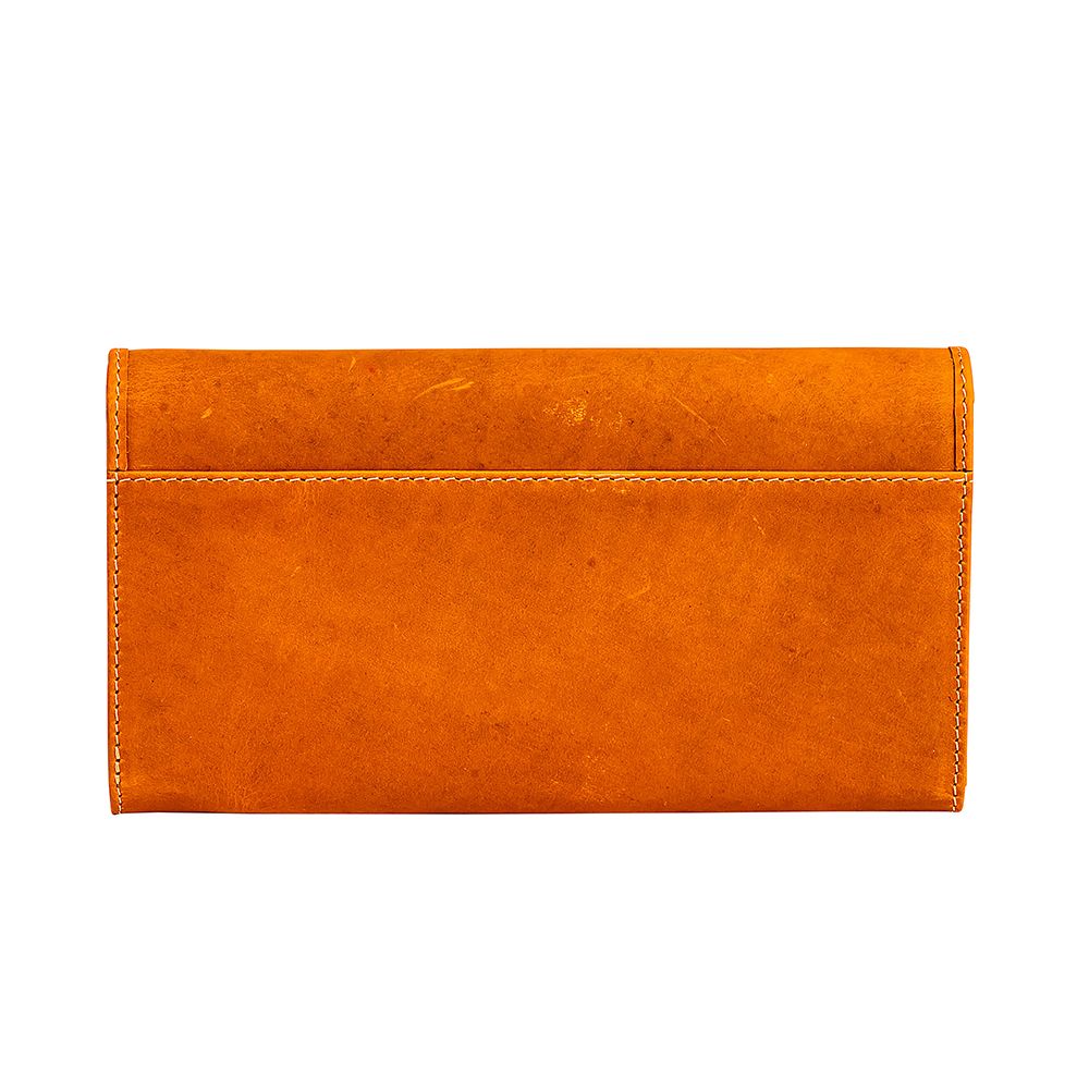 WINSOME TRAIL HAND-TOOLED WALLET