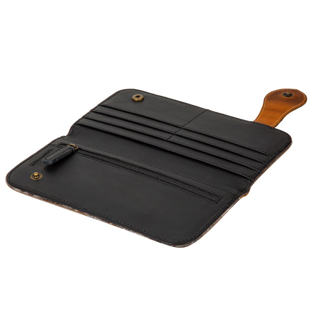 PALODAN HAIR-ON HIDE CREDIT CARD HOLDER