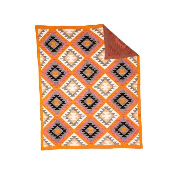 EFFORTLESS SPREAD AZTEC THROW