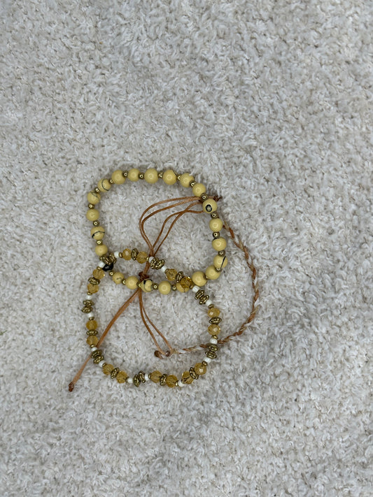 NEUTRAL DOMAIN BEAD BRACELET