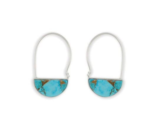 SILVER DIAMETER EARRING